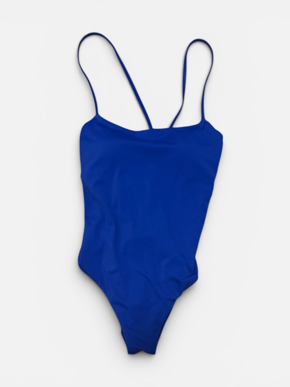Victoria's Secret Swim Blue Oar Scoop One-Piece Swimsuit Size XL Like New - Picture 2 of 7